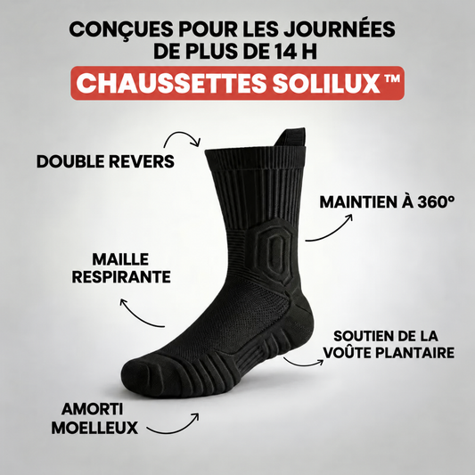 Solilux ™ Chaussettes de Travail